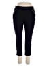 Rafaella Solid Black Active Pants Size 16W - photo 1