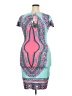 True Rock Graphic Teal Blue Casual Dress Size XXL - photo 2