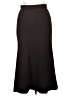 Briggs New York Solid Black Formal Skirt Size 16 - photo 2