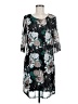 Assorted Brands Print Teal Cocktail Dress Size M - photo 1