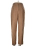 Pendleton 100% Virgin Wool Solid Brown Wool Pants Size 12 - photo 1