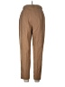Pendleton 100% Virgin Wool Solid Brown Wool Pants Size 12 - photo 2