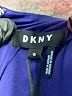 DKNY 100% Polyester Blue Cocktail Dress Size 10 - photo 6