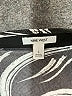 Nine West 100% Polyester Graphic Black Casual Skirt Size L - photo 4