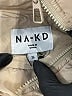 NA-KD 100% Polyurethane Solid Tan Snow Jacket Size EU 36 / US 6 - photo 6