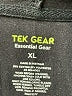 Tek Gear Solid Black Track Jacket Size XL - photo 6
