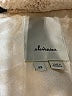 Elevenses 100% Polyester Ivory Faux Fur Jacket Size XS - photo 6