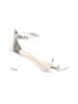 Nine West Silver Sandals Size 8 1/2 - photo 1