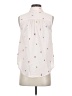 A New Day 100% Polyester Hearts Ivory Sleeveless Blouse Size S - photo 2