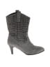 ASHRO Gray Silver Ankle Boots Size 9 1/2 - photo 1
