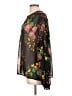 CAbi 100% Polyester Black Long Sleeve Blouse Size L - photo 5