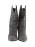 ASHRO Gray Silver Ankle Boots Size 9 1/2 - photo 2