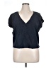 Splendid 100% Lyocell Blue Short Sleeve Top Size XL - photo 1