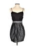 BCBGeneration Metallic Black Cocktail Dress Size 2 - photo 1