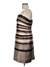 BCBGMAXAZRIA 100% Polyester Stripes Brown Cocktail Dress Size 12 - photo 5
