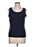 Easywear by Chico's Blue Sleeveless Top Size Lg (2) - photo 1