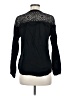 Ella Moss 100% Rayon Black Long Sleeve Blouse Size M - photo 2
