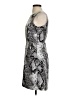 BB Dakota Graphic Silver Cocktail Dress Size XS - photo 5