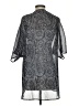 Unbranded Black Silver Kimono Size S - photo 2