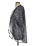 Unbranded Black Silver Kimono Size S - photo 5