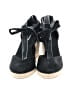 Reformation Black Wedges Size 7 1/2 - photo 2