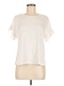 Max Studio Ivory Short Sleeve Top Size M - photo 1