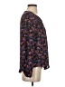 Gibson 100% Polyester Black Long Sleeve Blouse Size S - photo 4