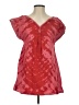 Grey Ant Red Short Sleeve Blouse Size XS - photo 1