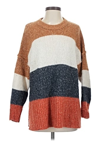 Madewell Striped Baxter Sweater Tunic (view 1)