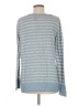 Marla Wynne Stripes Blue Pullover Sweater Size L - photo 2