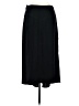 Drama 100% Polyester Solid Black Formal Skirt Size 6 - photo 2