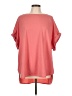 Cupio Pink Short Sleeve Blouse Size L (estimated) - photo 1