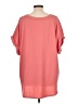 Cupio Pink Short Sleeve Blouse Size L (estimated) - photo 2
