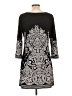 Mt Collection Paisley Black Casual Dress Size L - photo 2