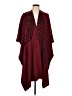 Chico's Burgundy Poncho Size L - photo 1