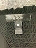 Aqua 100% Polyester Solid Black Cocktail Dress Size M - photo 7
