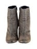 Saint Laurent Tweed Gray Silver Ankle Boots Size EU 38 1/2 - photo 2