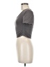 Tic : Toc Gray Short Sleeve Top Size M - photo 5