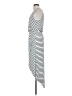 Bebe Stripes Silver Casual Dress Size XXS (estimated) - photo 5