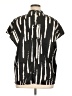 Shein Curve 100% Polyester Black Short Sleeve Blouse Size 14 Plus (1) - photo 2