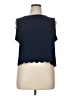 Unbranded Blue Sleeveless Blouse Size XL - photo 1