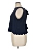 Unbranded Blue Sleeveless Blouse Size XL - photo 5