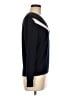 Tory Sport 100% Merino Wool Chevron-herringbone Blue Cardigan Size M - photo 4