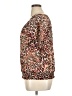 Apt. 9 100% Nylon Animal Print Brown Short Sleeve Blouse Size 1X - photo 5