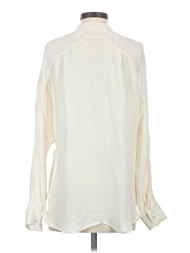 Vince. Long Sleeve Silk Top (view 2)