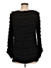 Drew Solid Black Long Sleeve Blouse Size M - photo 2