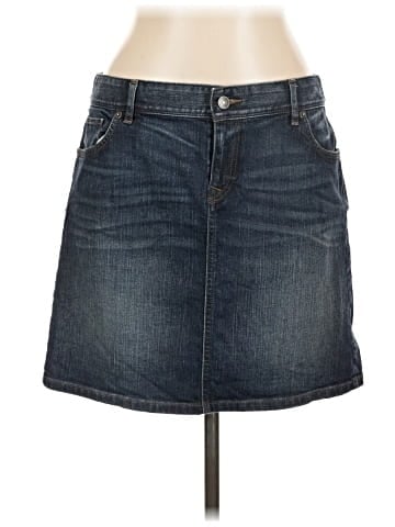 Ann Taylor LOFT Denim Skirt (view 1)
