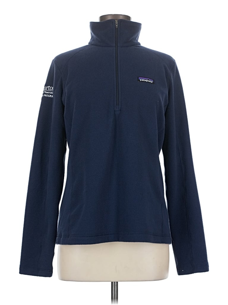 Pre-owned Patagonia Fleece Jacket In Blue