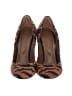 Sergio Rossi Animal Print Brown Heels Size EU 35 1/2 - photo 2