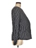 Gap - Maternity 100% Rayon Stripes Black Long Sleeve Blouse Size M - photo 4